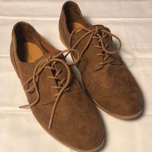 Mossimo Supply Co. Brown Oxford Flats
